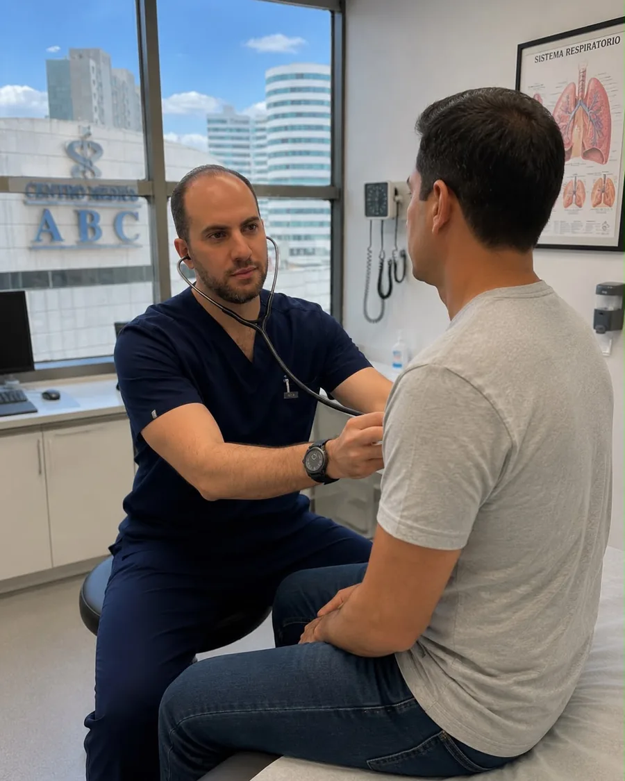 Consultorio del Dr. Avi Afya en el Centro Médico ABC, Campus Santa Fe